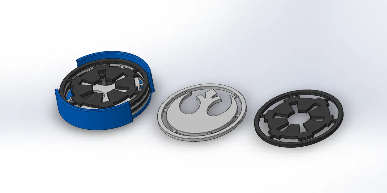 Bộ Lót Ly Phong Cách STAR WARS (STAR WARS STYLE COASTER SET) - Image 8