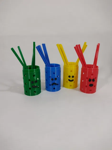 Trò chơi giáo dục: Xếp chồng ống trụ (Stacking Cylinders - Didactic Game) - Image 3