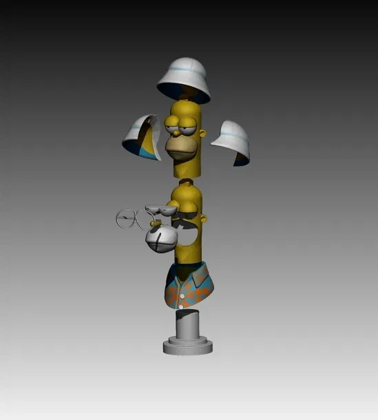 HOMER SIMPSON - URBAN VIBES - MULTIPARTS - LOS SIMPSON - Image 4