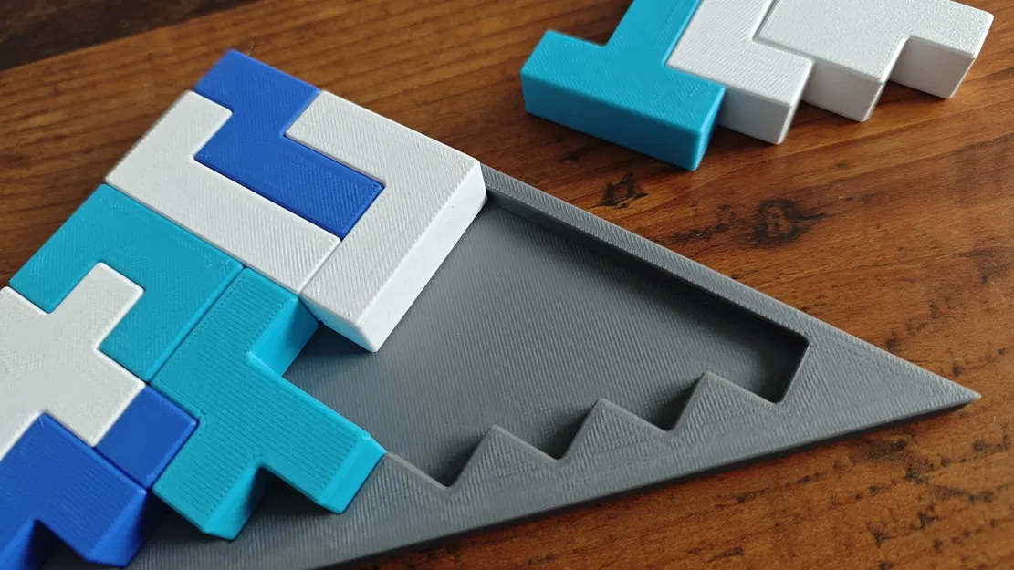 Dreieck-Logik - Triangle Logic (Puzzle xếp tam giác 12 mảnh, 2 khung) - Image 4