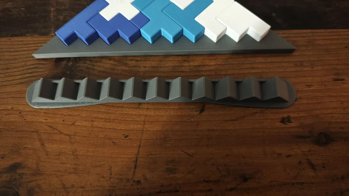 Dreieck-Logik - Triangle Logic (Puzzle xếp tam giác 12 mảnh, 2 khung) - Image 5