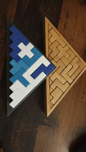 Dreieck-Logik - Triangle Logic (Puzzle xếp tam giác 12 mảnh, 2 khung) - Image 6