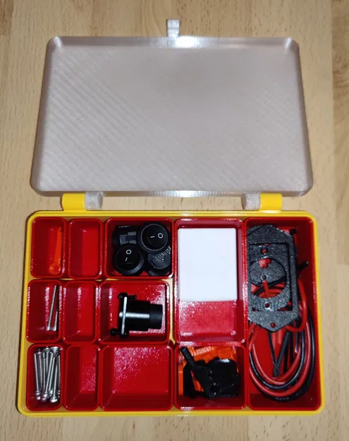 Hộp phân loại đồ nhỏ (Sortierbox) với insert thay đổi được - Image 1