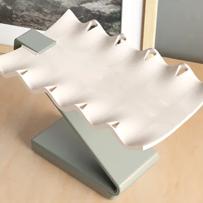 Bảng Nhắn Tin Kèm Khay Gợn Sóng (WAVY TRAY MESSAGE BOARD)