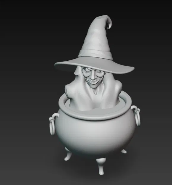 Phù thủy bị ném vào cái vạc - Image 3