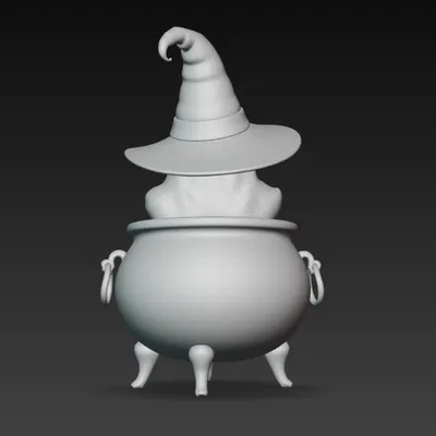 Phù thủy bị ném vào cái vạc