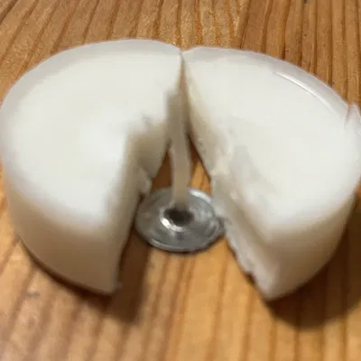 Nến tealight hình trái tim (Hearty tea candle)