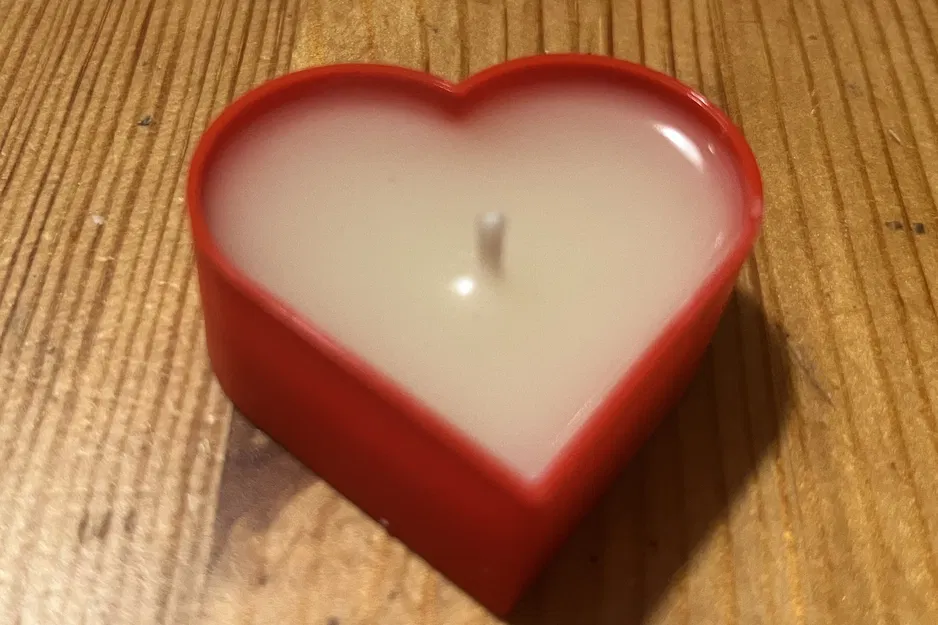 Nến tealight hình trái tim (Hearty tea candle) - Image 7
