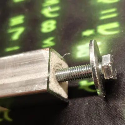 Connector mối nối butt joint cho ống vuông và ống chữ nhật (parametric)