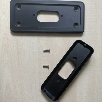 Tấm đế lắp Ubiquiti Doorbell G4 Pro (Wifi) lên gang box (mounting base plate)