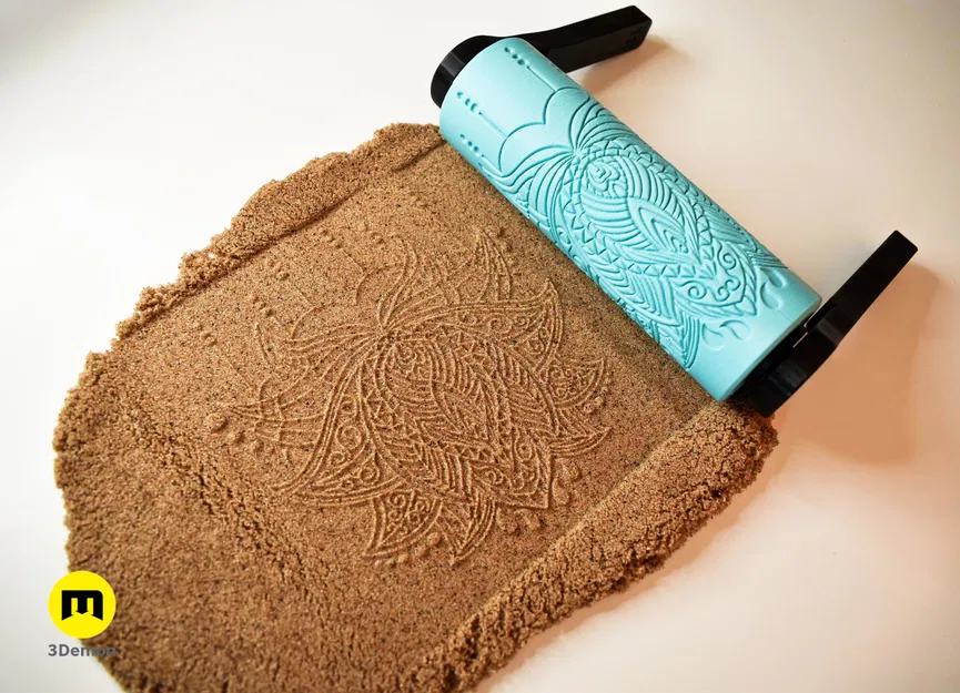 Texture Rollers - Mandalas #6 (Con lăn tạo vân Mandalas #6) - Image 2