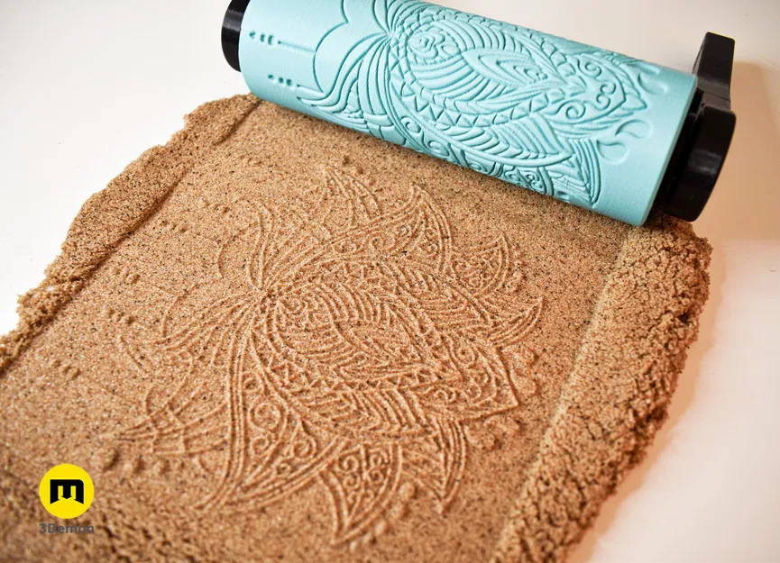 Texture Rollers - Mandalas #6 (Con lăn tạo vân Mandalas #6) - Image 4
