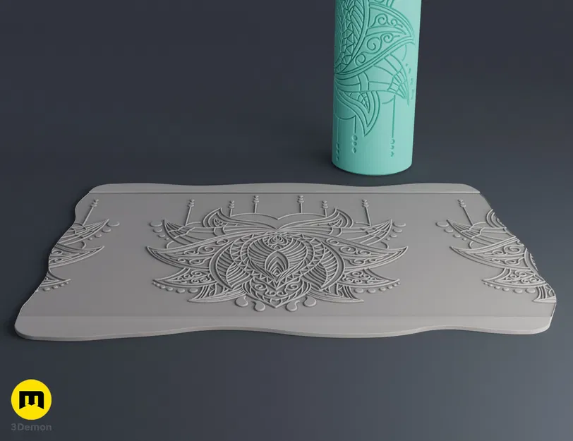 Texture Rollers - Mandalas #6 (Con lăn tạo vân Mandalas #6) - Image 5