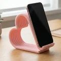 Giá đỡ điện thoại tối giản “Trái Tim Gợn Sóng” - Thumbnail 1