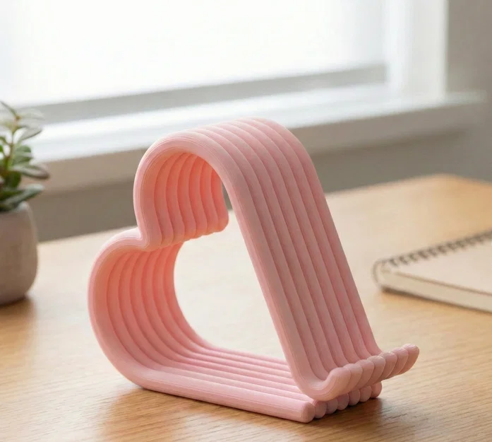 Giá đỡ điện thoại tối giản “Trái Tim Gợn Sóng” - Image 3