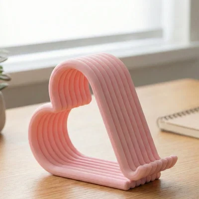 Giá đỡ điện thoại tối giản “Trái Tim Gợn Sóng”