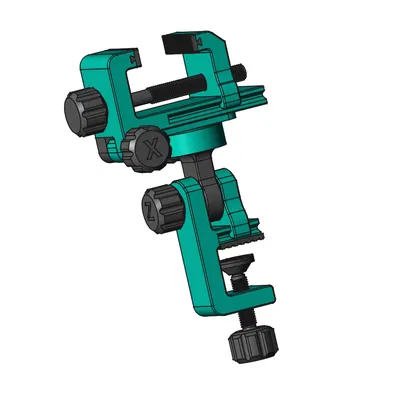 Ê-tô kẹp bàn 3 trục (Three Axis Table Vise)