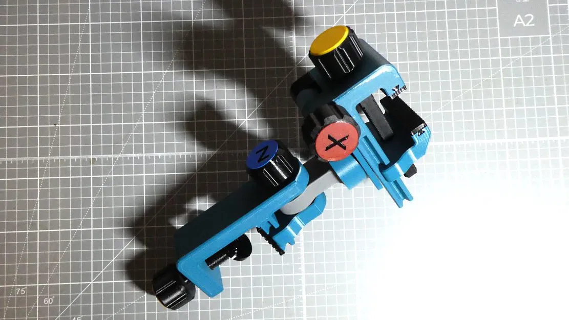 Ê-tô kẹp bàn 3 trục (Three Axis Table Vise) - Image 3