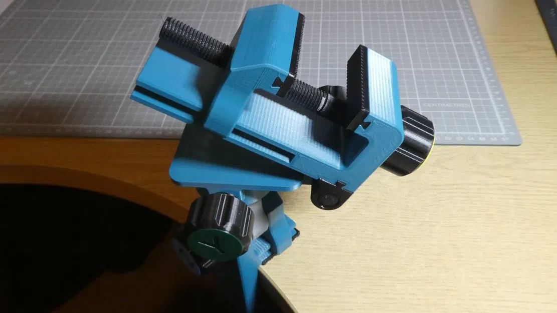 Ê-tô kẹp bàn 3 trục (Three Axis Table Vise) - Image 7