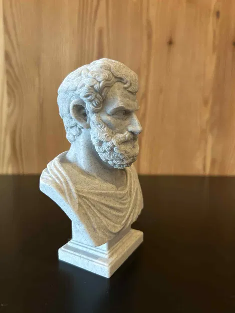 Thales of Miletus (Thalès de Milet -Thalễs ho Milếsios) - bust - Image 5