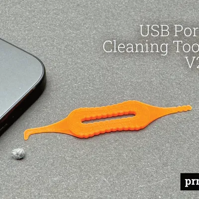 Dụng cụ vệ sinh cổng USB - V2 - Bền bỉ & dễ cầm