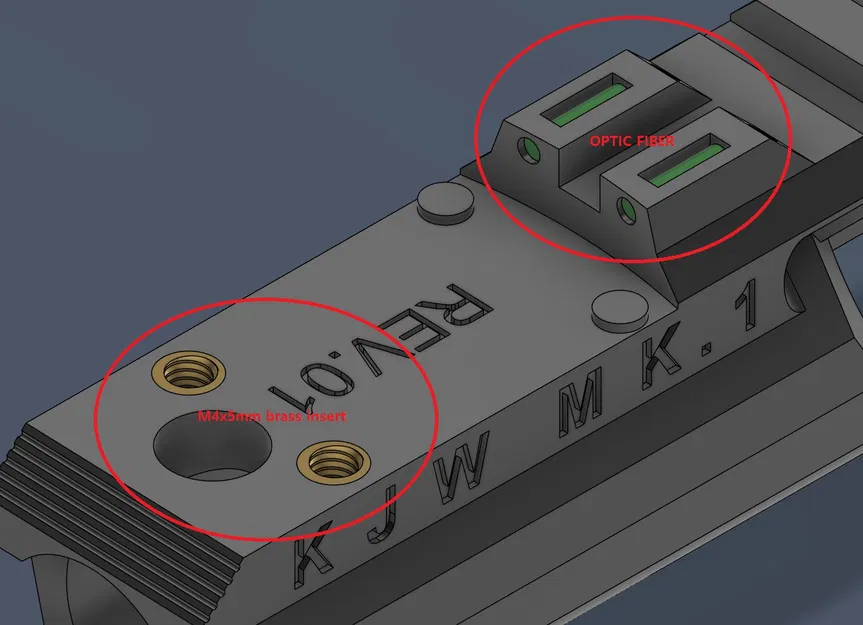KJW MK.1 UPPER SET - Image 6