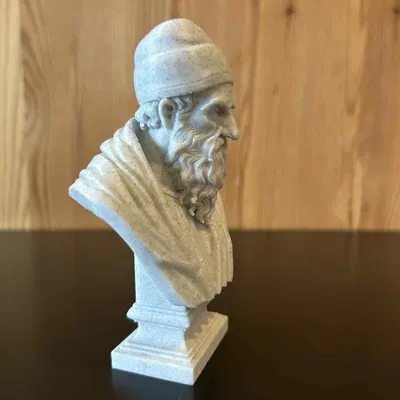 Euclid of Alexandria (Euclide d’Alexandrie) - Tượng bán thân