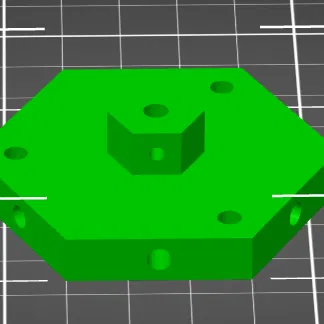 Rotornabe (moay-ơ rotor) cho mô hình wind turbine