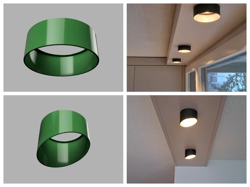 Chắn chói đèn downlight, đường kính spot 78mm - Image 1