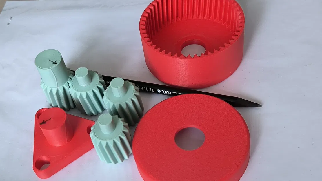 Bộ bánh răng hành tinh (Planetary gearset) - Image 3