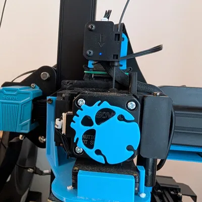 Giá dời Filament Sensor SV07 - Remix cho upgraded sensor