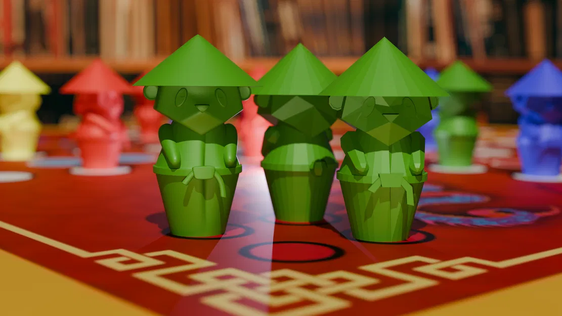 Quân cờ (pawns) cho Lubo (pionki do chińczyka) - Image 1