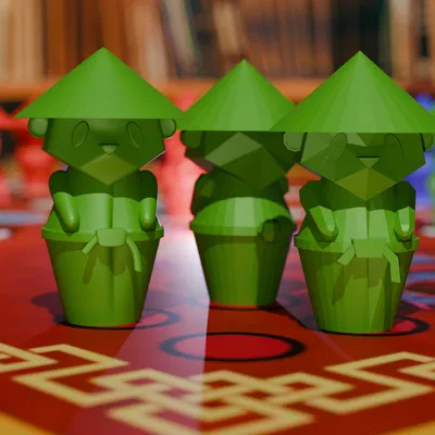 Quân cờ (pawns) cho Lubo (pionki do chińczyka)