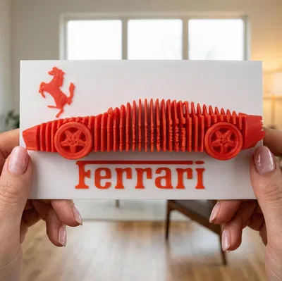 Mô hình Ferrari Testarossa Layered Model