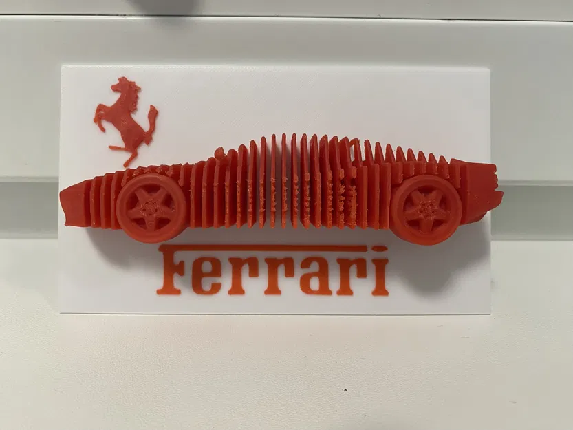 Mô hình Ferrari Testarossa Layered Model - Image 4