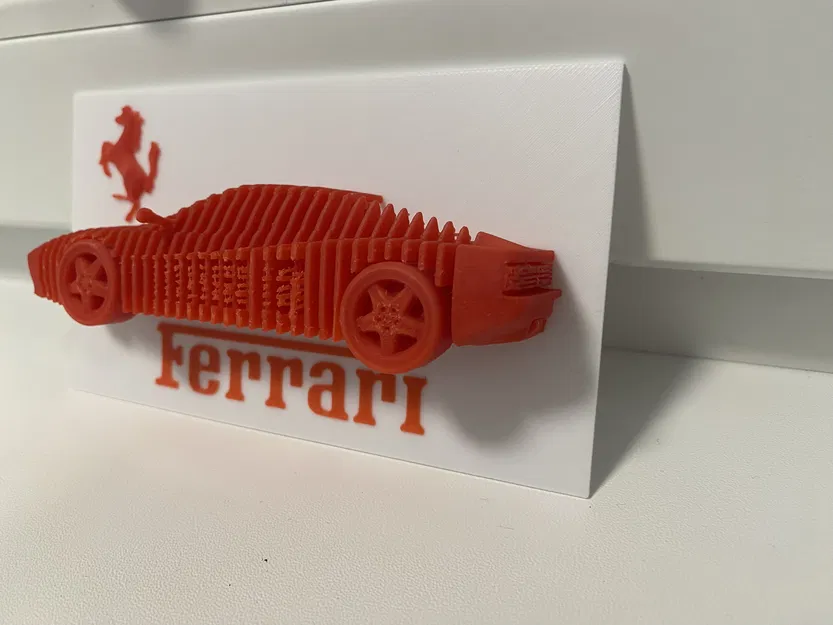 Mô hình Ferrari Testarossa Layered Model - Image 5