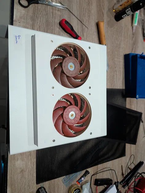 Bộ gắn 2 quạt top cho Jonsbo N4 (Jonsbo N4 top fans) - Image 2