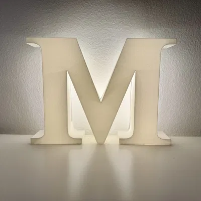 Chữ cái A-Z (hộp chữ gắn đèn LED)