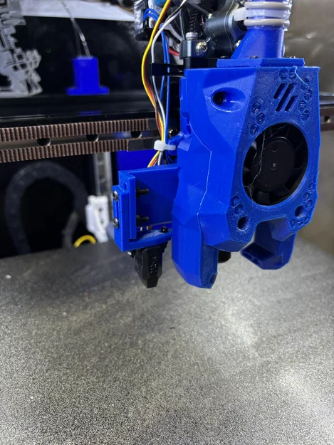 Ngàm mount chỉnh được BLTouch/MicroProbe cho Voron Stealthburner - Image 2