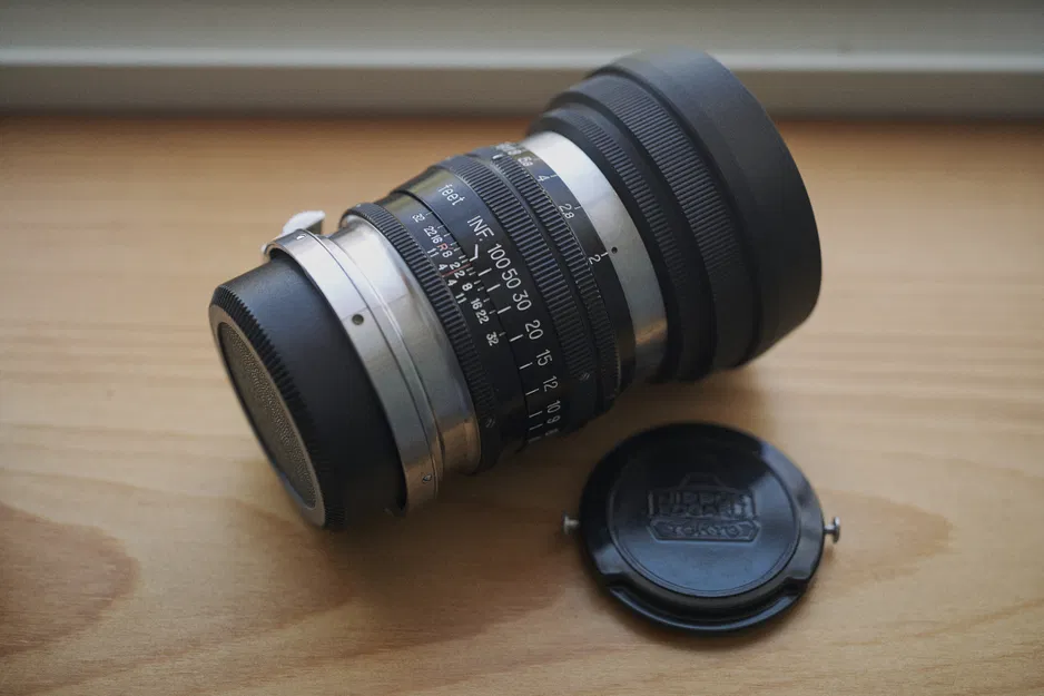 Hood 48mm cho Nikkor 8.5cm f/2 Nikon Rangefinder Lens - Image 1