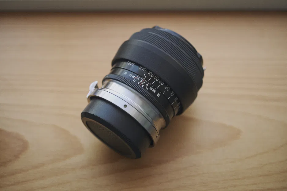 Hood 48mm cho Nikkor 8.5cm f/2 Nikon Rangefinder Lens - Image 2