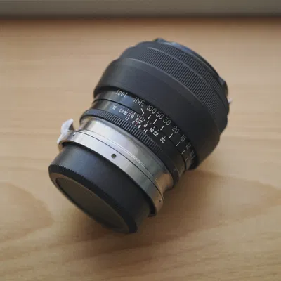 Hood 48mm cho Nikkor 8.5cm f/2 Nikon Rangefinder Lens