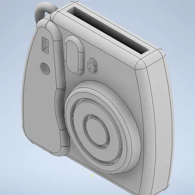 Móc khóa máy ảnh Polaroid (llavero camara polaroid)