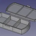 Hộp Đựng Thuốc (Pill Box) – thiết kế FreeCAD, in không cần support - Thumbnail 3