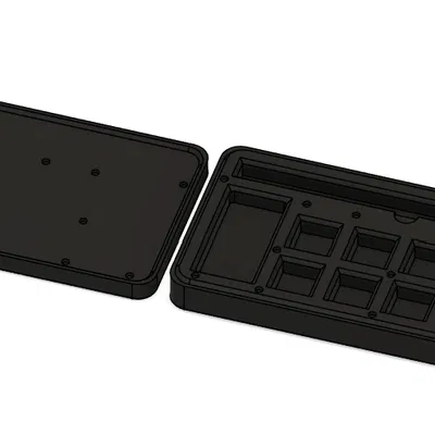 Khay màu nước mini di động (portable watercolour trayy !!!)