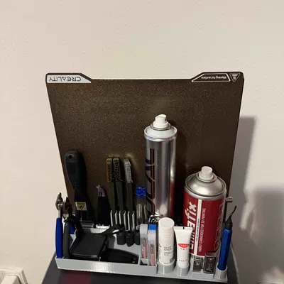 Organizer phụ kiện Creality K2 PRO + holder cho printing plate