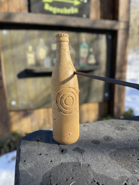 Khuôn Chai Bia Mục Tiêu Bắn Cung (Archery Target Beer Bottle Mould) - Image 3