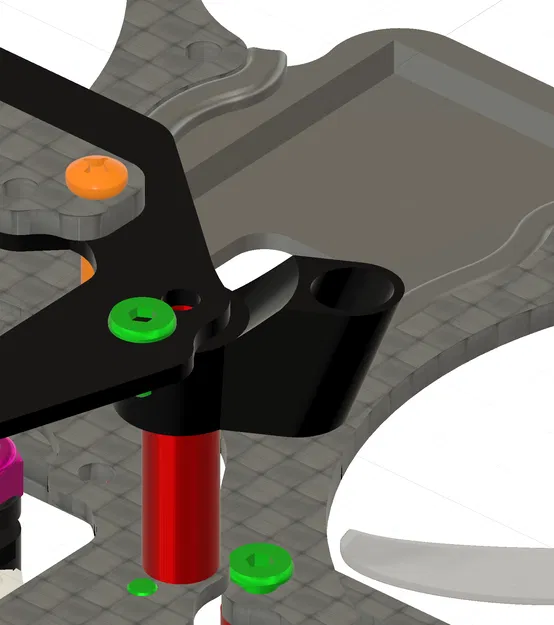 Ngàm gắn anten TPU cho ITSY EVO (DJI 04 camera antennas) - Image 1