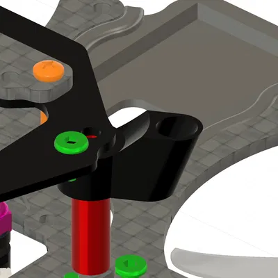 Ngàm gắn anten TPU cho ITSY EVO (DJI 04 camera antennas)