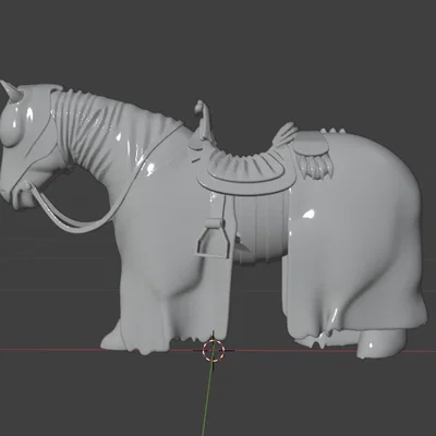 Giá đỡ Phillips One Blade hình ngựa (Caballo) – stand afeitadora